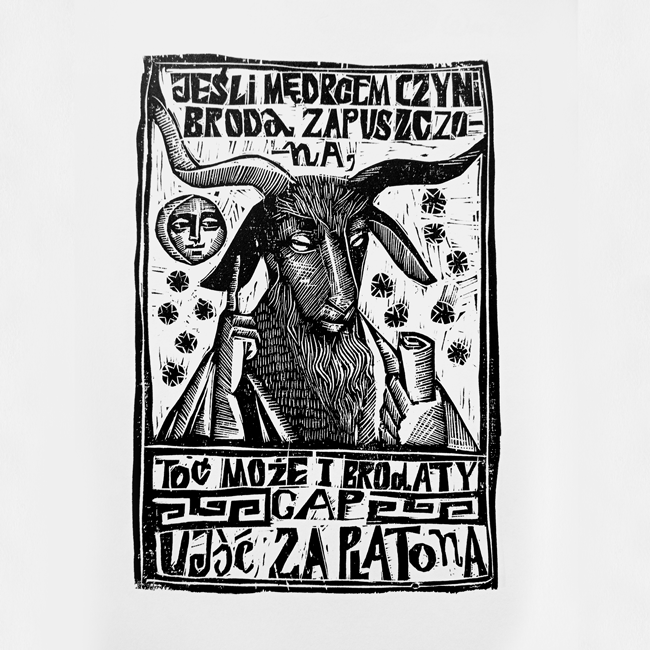 Kozioł - Drzeworyt