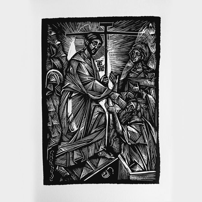 Zstąpienie do Otchłani - Linoryt