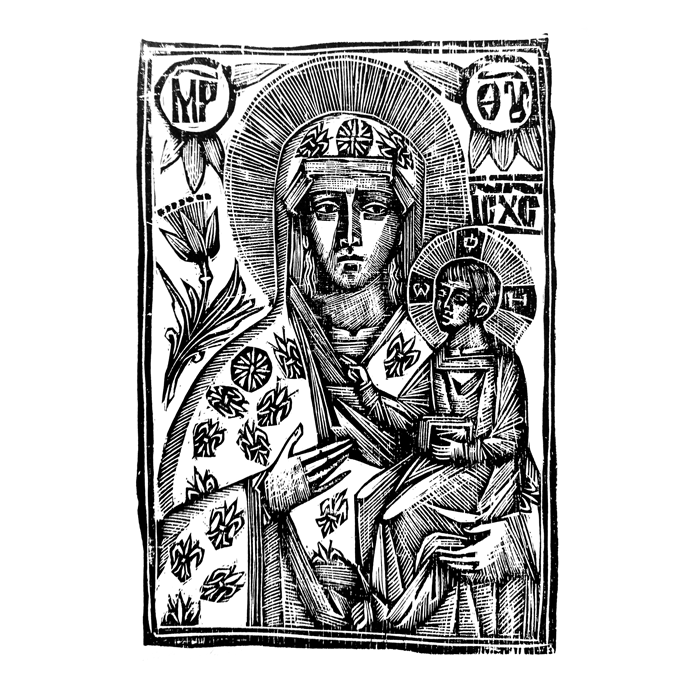 Matka Boża Częstochowska - Odbitki z błędami