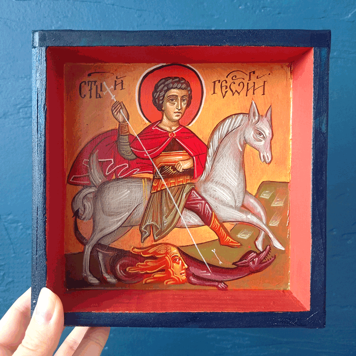 Święty Jerzy - Kapliczka