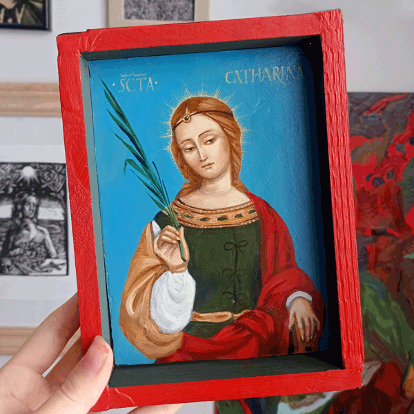 Święta Katarzyna - Obraz